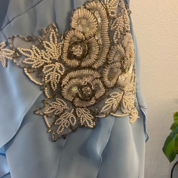 VINTAGE Prom formal 80s dress! FOOTLOOSE! - Picture 3 of 10